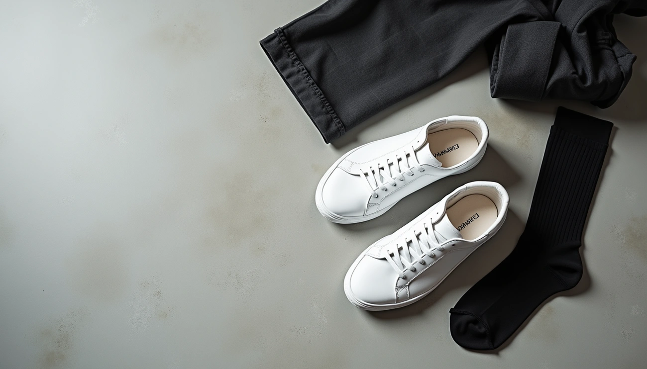 Does Black Socks Go With White Shoes