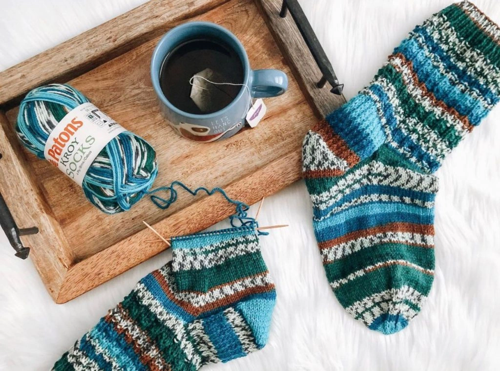 How Much Yarn for Socks