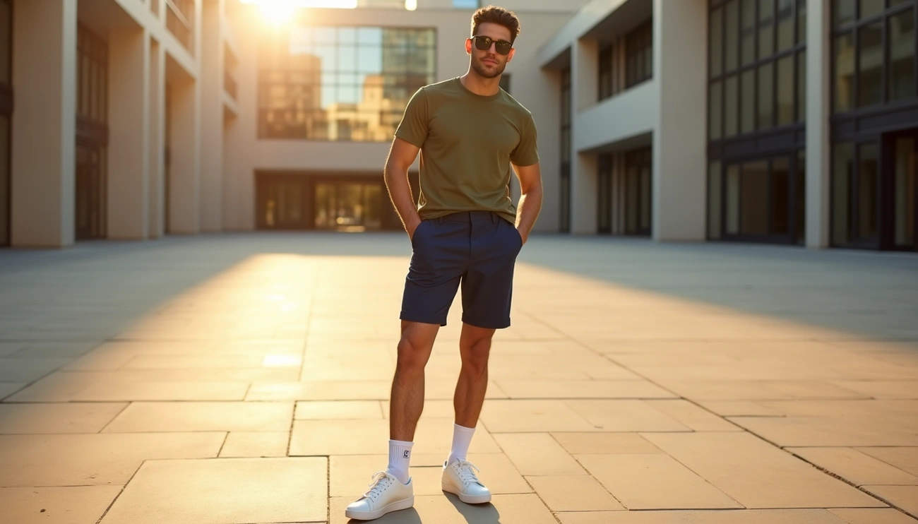 How to Wear Socks with Shorts