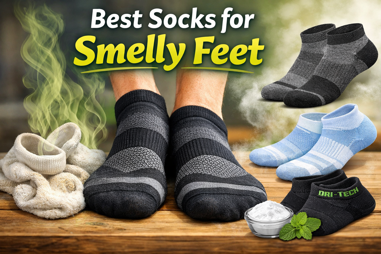 Best Socks for Smelly Feet